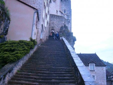 Monter au sanctuaire...